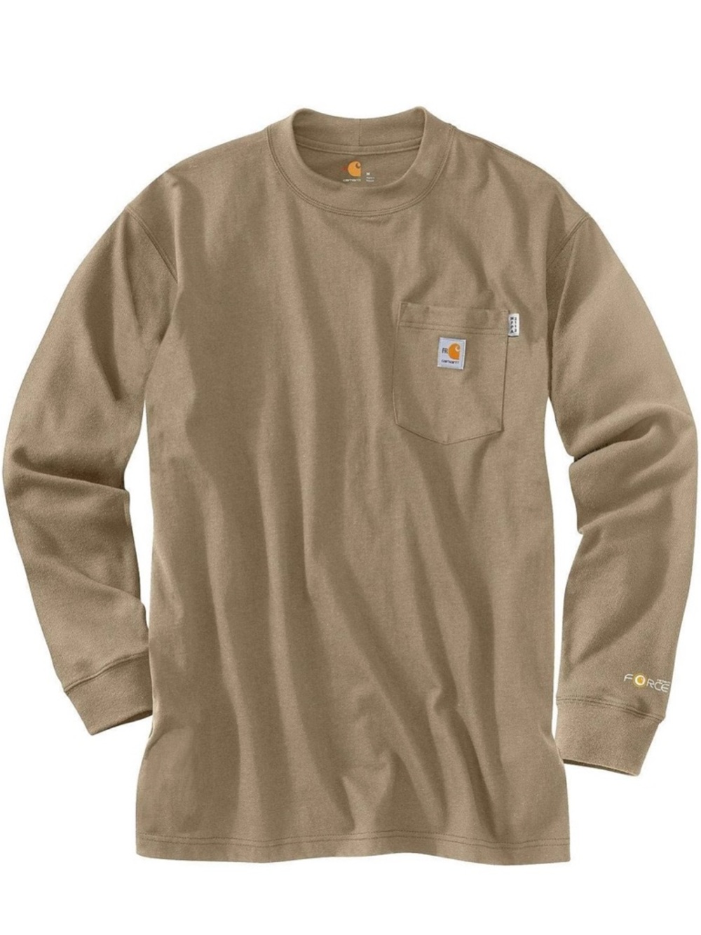 Carhartt Men's FR Force Loose LS T-Shirt Midweight Long Sleeve Pocket